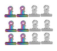 BELLIFFY Fermagli Per Nail Art 12 Pezzi Clip Professionali Per Estensione Unghie Strumento Manicure Per Domestico e Salone Realizzati Tecnologie Avanzate Fissaggio Sicuro e Resistente