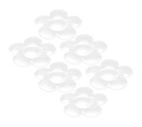 BELLIFFY Fermaporta in Silicone Trasparente Autoadesivo, Set 6 Pezzi Paraurti Morbidi per Ante di Mobili e Protezione Pomelli Porte, Ammortizzatore Antirumore per Uso Domestico e Ufficio