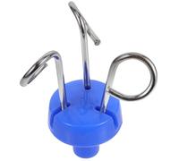 BELLIFFY Gancio Per Infusione in Acciaio 3 Pezzi, Accessorio Per Supporto Flebo Antivalsura, Pratico Per Cliniche e Ospedali, Resistente e Leggero Per Uso Professionale