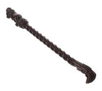 BELLIFFY Grattaschiena in Legno di Ebano 40 CM con Manico Lungo, Massaggiatore per Schiena e Corpo, Strumento Ergonomico per Prurito, per Uso Domestico e Viaggi