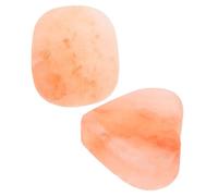BELLIFFY Kit 2 Pezzi Sapone ai Sali Minerali delle Montagne per Scrub Corpo e Massaggio Viso Pietre Esfolianti Forma Cuore e Ovale Saponi Naturali per Trattamento Pelle Sotto la Doccia e