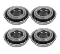 BELLIFFY Kit 4 Pezzi Cuscinetti in Acciaio per Forcella Anteriore e Ruota Sedia a Rotelle Cuscinetto Sterzo a Rulli per Riparazione e Sostituzione Accessori per Camminatore e Scooter