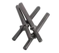 BELLIFFY Kit Punte Scalpello per Martello Pneumatico 4 Pezzi, Utensile Levigante e Rivettatrice Pneumatica Compatto, per Riparazioni Auto Precise e Rapide