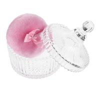 BELLIFFY Large Soft Fluffy Powder Puff With Decorative Ribbon Jumbo Extra-large Makeup Puff For Loose Body And Face Powder For Sensitive Skin
