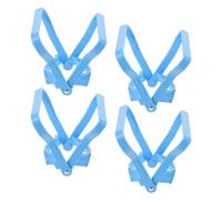 BELLIFFY Maniglia per Trasporto Bottiglia D’Acqua 4 Pezzi in Plastica Resistente Antiscivolo Impugnatura Ergonomica per Taniche Pesanti Supporto Sollevamento per Uso Riutilizzabile