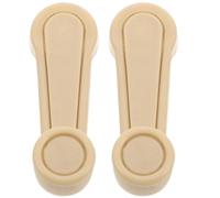 BELLIFFY Manovella per Finestrini Auto in Plastica, Set da 2 Pezzi, Maniglie per Alzacristalli di Ricambio, Compatibile Porte e Finestre, Adatta per Riparazioni Automobilistiche Interiori