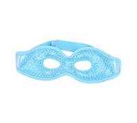 BELLIFFY Maschera Per Occhi Gel Pvc Reversibile Per Compressa Calda e Fredda Trattamento Anti-fatica Maschera Per Occhi Peluche Per Rilassamento e Benessere Blu