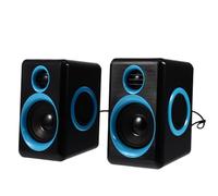 BELLIFFY Mini Altoparlante USB 20 per PC e Notebook Altoparlante Surround Portatile Compatibile Smartphone e Tablet Casse Audio per Casa Ufficio e Scuola Effetto Sonoro Potente