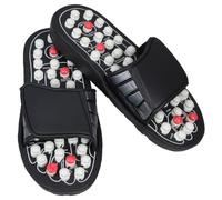 BELLIFFY Pantofole per Agopressione da Casa, Pantofole Massaggianti per Punti di Pressione, Ciabatte Estive Antiscivolo in Gomma Misura 42-43 per Donna e Uomo