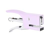 BELLIFFY Pinzatrice Manuale Macaron in Metallo Spillatrice Piccola Portatile per Ufficio Scuola e Casa Impugnatura Ergonomica Cucitrice Desktop Elegante e Resistente Fino