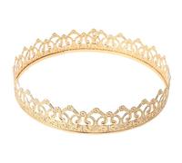 BELLIFFY Re Vintage Per Uomo Party Stage Performance King Crown Fascia Per Costume Compleanno Matrimonio Cosplay