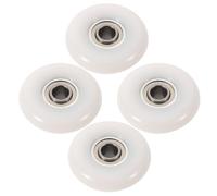 BELLIFFY Ruota per Sedile Vogatore 43mm Cuscinetti Silenziosi in Plastico e Metallo, Alta capacità di Carico, 4 Pezzi per Allenamento Fitness a Casa e Palestra