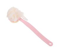 BELLIFFY Scrubber Per Corpo Doppia Faccia Con Manico Lungo Spazzola Esfoliante Per Doccia e Bagno Rimuove Cellule Morte e Massaggia La Per Schiena e Zone Difficili Da Raggiungere Materiale