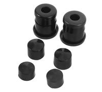 BELLIFFY Set 1 Pezzo Boccole Ammortizzanti per Camion Skateboard in Gomma Nera Rondelle e Perni, Cuscinetti Antivibrazione per Longboard e Pattini, Kit Ricambio per Manovrabilità