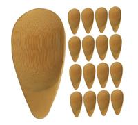 BELLIFFY Set 20 Mini Spatole per Crema Viso in Bambù Riutilizzabili, Cucchiaio per Maschere e Applicatore Trucco, Strumento Portatile per Cura della Pelle e Viaggi