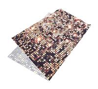 BELLIFFY Sfondo Fotografico Oro Con Paillettes Per Compleanni e Feste Decorazioni Riutilizzabili e Lavabili Effetto Realistico Riflessioni Per Servizi Fotografici e Eventi Speciali