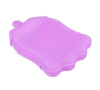BELLIFFY Spazzola Massaggiante Silicone Per La Pulizia Della Testa Del Bebè Scrubber Da Bagno Morbido e Delicato Per Massaggi e Esfoliazione Durante Bagno