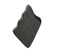 BELLIFFY Tavola da Massaggio in Corno Nero a Forma Ondulata per Massaggio Delicato Tutto Corpo, Strumento Multifunzionale per Terapia Fisica in Spa e Salone
