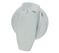 Belling, manopola per forno a gas o fornello color argento cromato Pack Quantity: 1