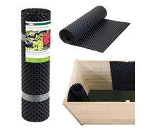 bellissa - Pellicola per aiuole rialzate 6,5 x 0,8 m resistente alle intemperie e senza BPA - Noppe tagliabili contro la pressione delle radici, come protezione per muri, protezione dell'umidità e