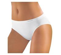 BELLISSIMA 3 Paia Slip SGAMBATO in Microfibra Elasticizzata con Tassello in Cotone Seamless (Media/Large 46/48, Nero)