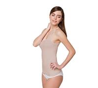 BELLISSIMA 3 Pezzi Canottiera Top Spalla Stretta Microfibra