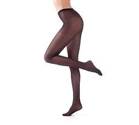 BELLISSIMA 6 Collant da Donna Cover 50 den in Microfibra Coprente(NERO, 1-2 XS/S)