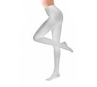 BELLISSIMA 6 Collant da Donna Micro 50 den in Microfibra Coprente(BIANCO, 4/L)