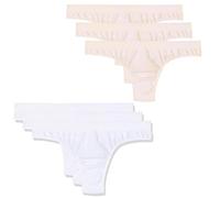 Bellissima (6pz) Perizoma in Microfibra Vita Bassa (SM, 3 Bianchi 3 Nude)