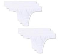 Bellissima (6pz) Perizoma in Microfibra Vita Bassa (SM, Bianco)