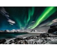 Bellissima aurora boreale - Puzzle in legno da 4000 pezzi - divertimento fantasioso per adolescenti