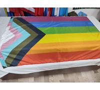 BELLISSIMA BANDIERA ARCOBALENO LGBT GAY TRANS MARCHE PRIDE NUOVA BANDIERA 2022
