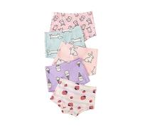 Bellissima biancheria intima in cotone da ragazza, pantaloncini morbidi, slip (confezione da 5), a, 100