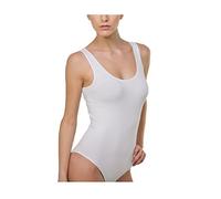 BELLISSIMA Body Canotta Spalla Larga Donna Art. 090 col. E Mis. A Scelta (Naturale, L/XL)