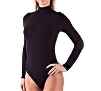 BELLISSIMA Body Lupetto Donna Manica Lunga Elasticizzato - Seamless IPOALLERGENICO Traspirante - ABBOTTONATURA A Gancio.