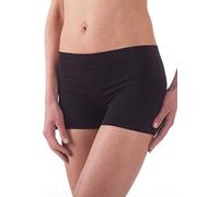 BELLISSIMA Boxer Donna in Microfibra Art. 018 3 Pezzi (M/L IT 46/48 FR 42/44, Nero)