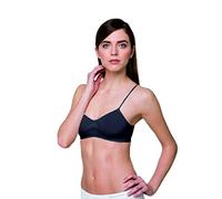 BELLISSIMA Brassiere Anatomica Seamless Senza Cuciture Art. 051 3 pz (S/M I/II 40/42, Nero)