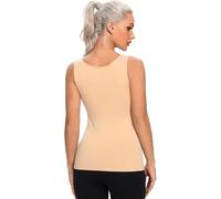 BELLISSIMA BY FAP Spalla Larga in Microfibra Semplice Donna Canotta Aderente 3 Pezzi