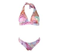 Bellissima CHIA Bikini donna coppa B con allacciatura al collo