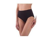 BELLISSIMA Culotte in Microfibra Seamless Senza Cuciture Art. 017 3 Pezzi (S/M I/II 40/42, Nero)