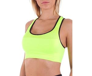 BELLISSIMA Doppel-lagiges Sport Bustier Reggiseno Donna