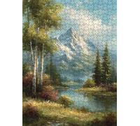 Bellissima Foresta Puzzle 4000 Pezzi, 3D Puzzle per Adulti Impegnativo, Educa Puzzles Artistico, Divertente E Stimolante Puzzles Decorativo per La Famiglia, Regalo e Decorazione Pareti FNKL6-725