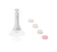 BELLISSIMA Imetec Face Cleansing Pure&Light Spazzola per la Pulizia del Viso, 4 Diverse Testine Trattamenti Personalizzati, Uso Anche Sotto Doccia una Pelle Liscia e Levigata