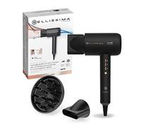 Bellissima Imetec Hydra Sonic Asciugacapelli, Motore Digitale, Ionizzatore a Doppia Azione, 3 Velocità, 3 Temperature Compatto, Leggero, 3 Accessori Aggancio Magnetico, Custodia da Viaggio