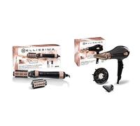Bellissima Imetec My Pro Revolution BHS4 1100, Spazzola ad Aria Calda, Asciuga e Modella, Rotazione Automatica a Doppio Verso & Pro Ceramic P5 3800 Asciugacapelli Professionale