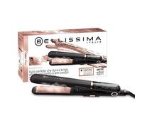 Bellissima Imetec My Pro Steam B28 100 piastra per capelli professionale a vapore, effetto liscio a lungo, rivestimento in ceramica, temperatura regolabile 170°C - 200°C - 230°C, riscaldamento rapido
