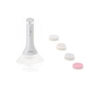 BELLISSIMA Imetec Face Cleansing Pure&Light Spazzola per la Pulizia del Viso, 4 Diverse Testine Trattamenti Personalizzati, Uso Anche Sotto Doccia una Pelle Liscia e Levigata