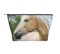 Bellissima lavanda di cavallo Palomino, Borsa da toilette Borsa per trucco Borsa per cosmetici Borsa da toilette da viaggio portatile