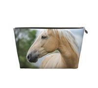 Bellissima lavanda di cavallo Palomino, Borsa per il trucco Borsa per cosmetici Borsa da toilette da viaggio portatile Borsa da toilette