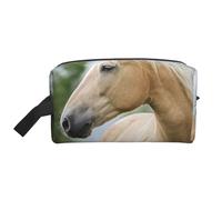 Bellissima lavanda di cavallo Palomino, Borsa per il trucco Borsa per cosmetici Borsa da viaggio portatile da viaggio Borsa per trucco Organizer